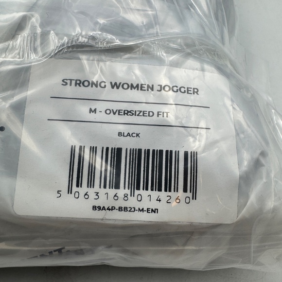NEW Gymshark Strong Women Jogger Medium Oversized Fit Medium - Picture 4 of 6